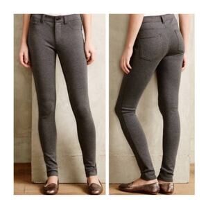 Pilcro and the Letterpress Senif Ponte Knit Pant Grey Size 29